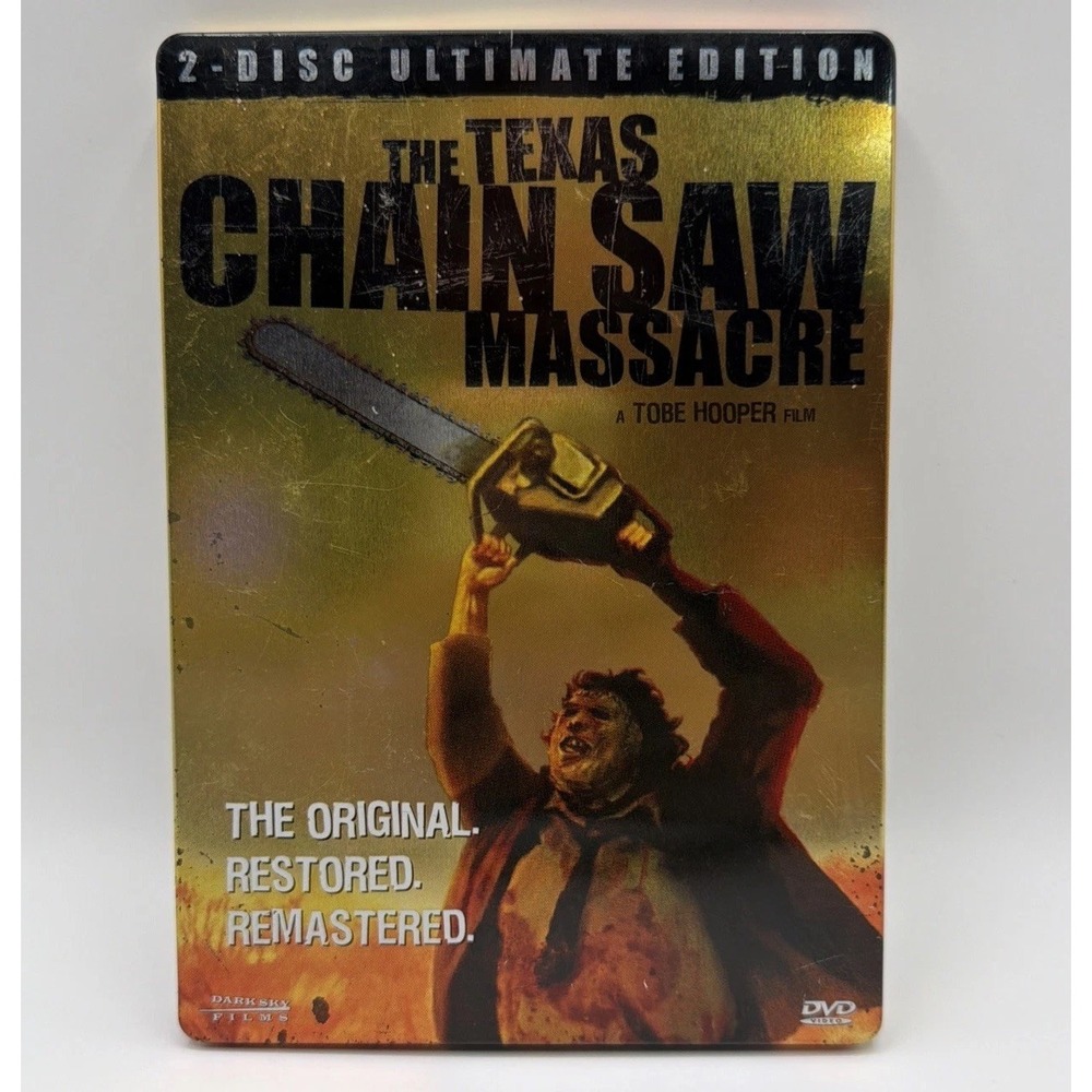 The Texas Chainsaw Massacre (DVD 2 Disc Ultimate Edition Steelbook Set)